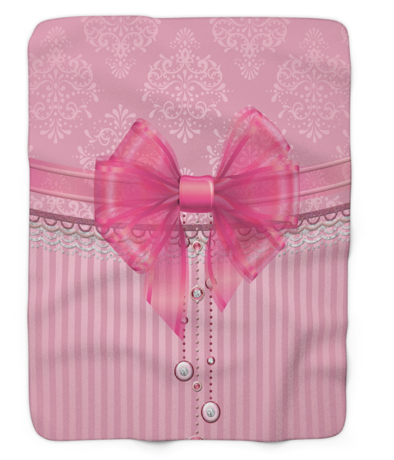 Bow Sherpa Blanket